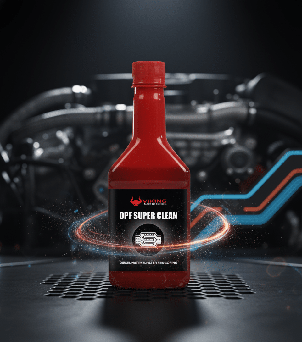 Partikelfilterrengöring utan demontering av filter