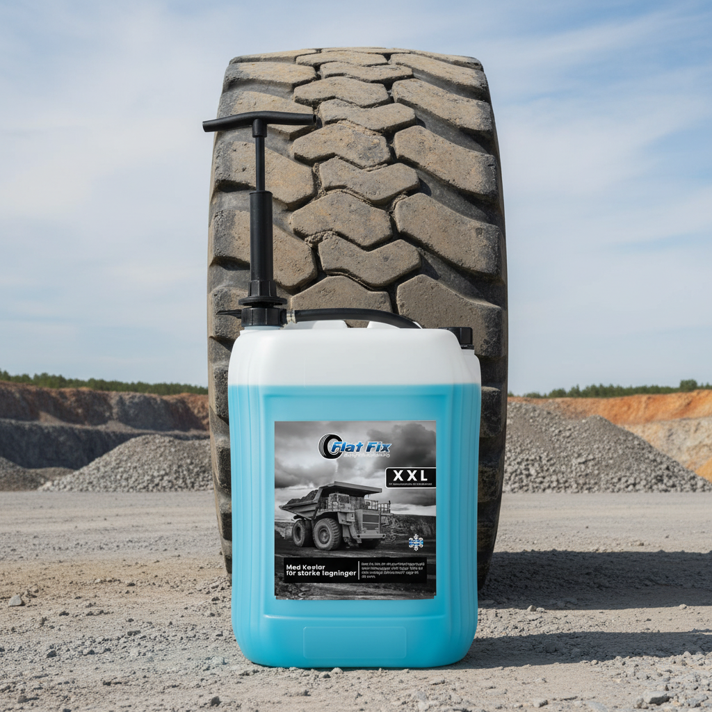 Flat Fix XXL Punkteringsvätska för entreprenad