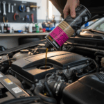 packningsskydd i motorn