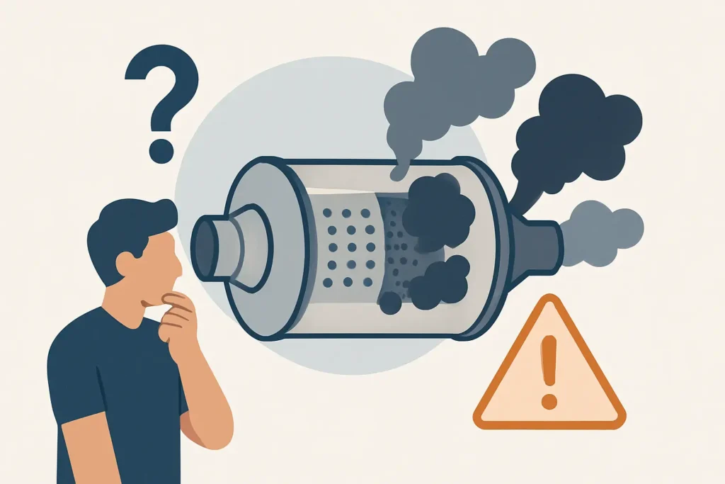 Igensatt DPF: felsymptom och vad du gör nu