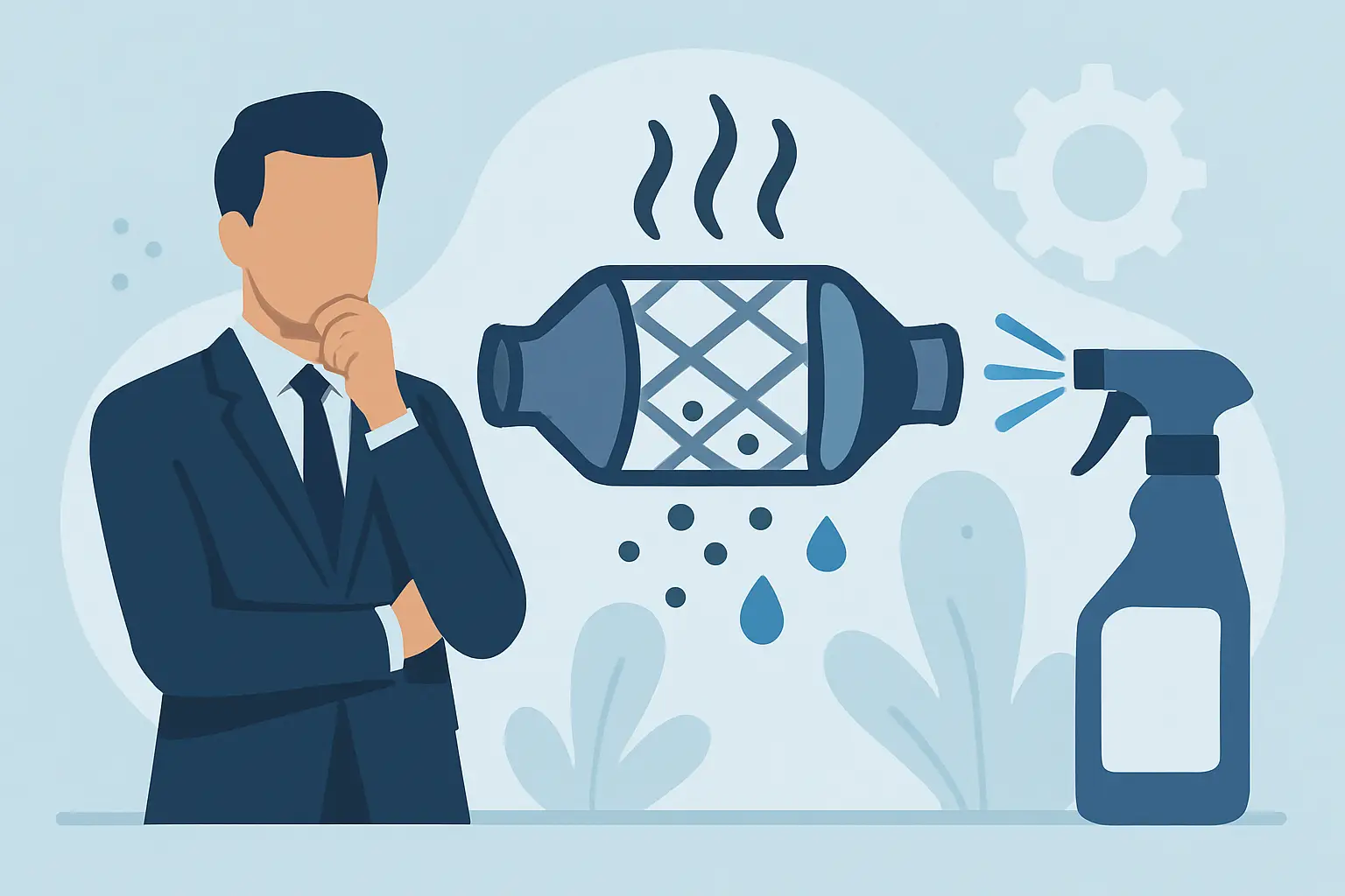 Rengöra DPF-filter utan onödigt stillestånd