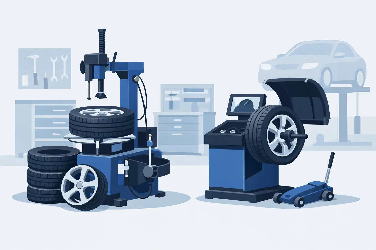 Däckmaskin guide för verkstad och garage