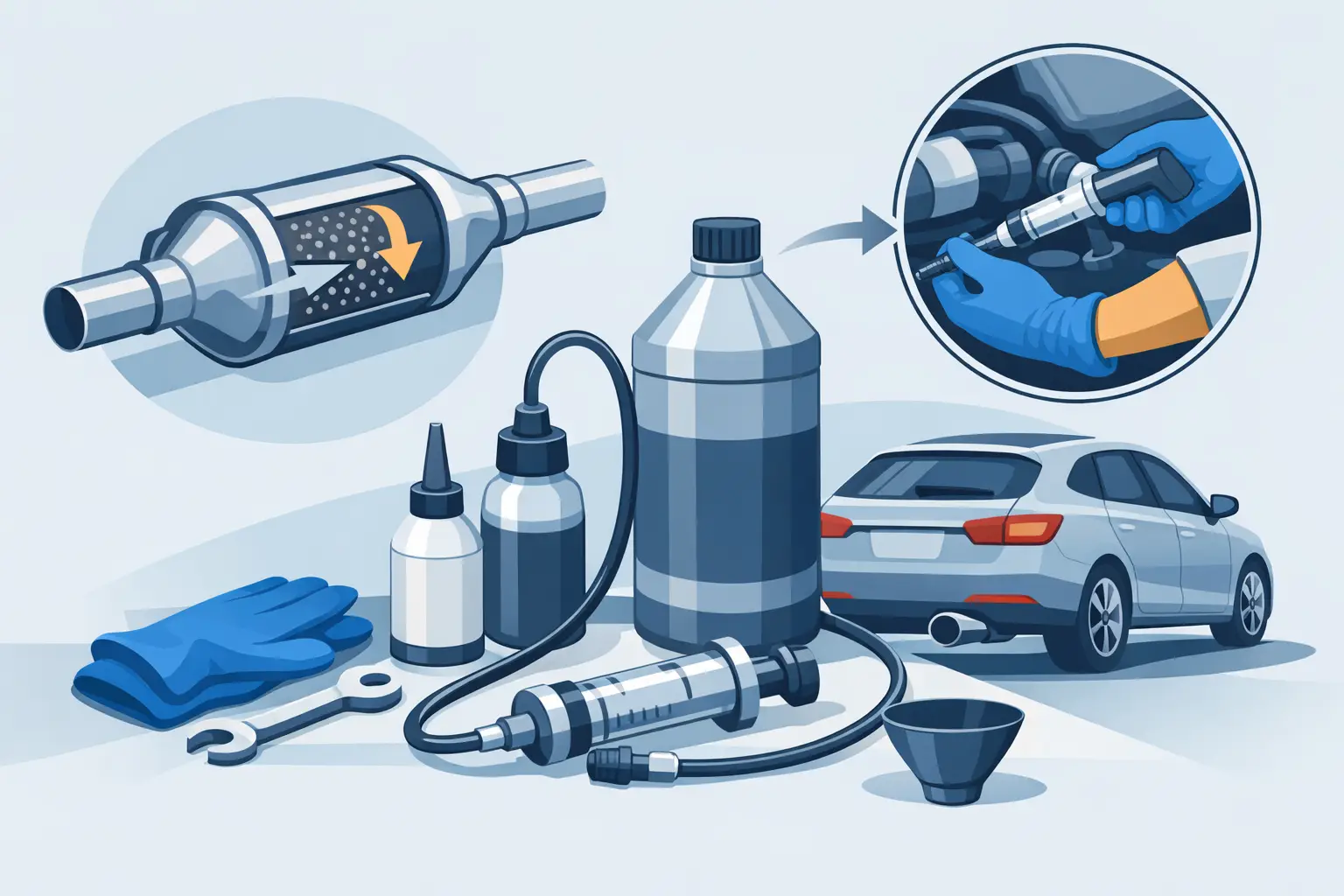 DPF refill kit - hur används det rätt?