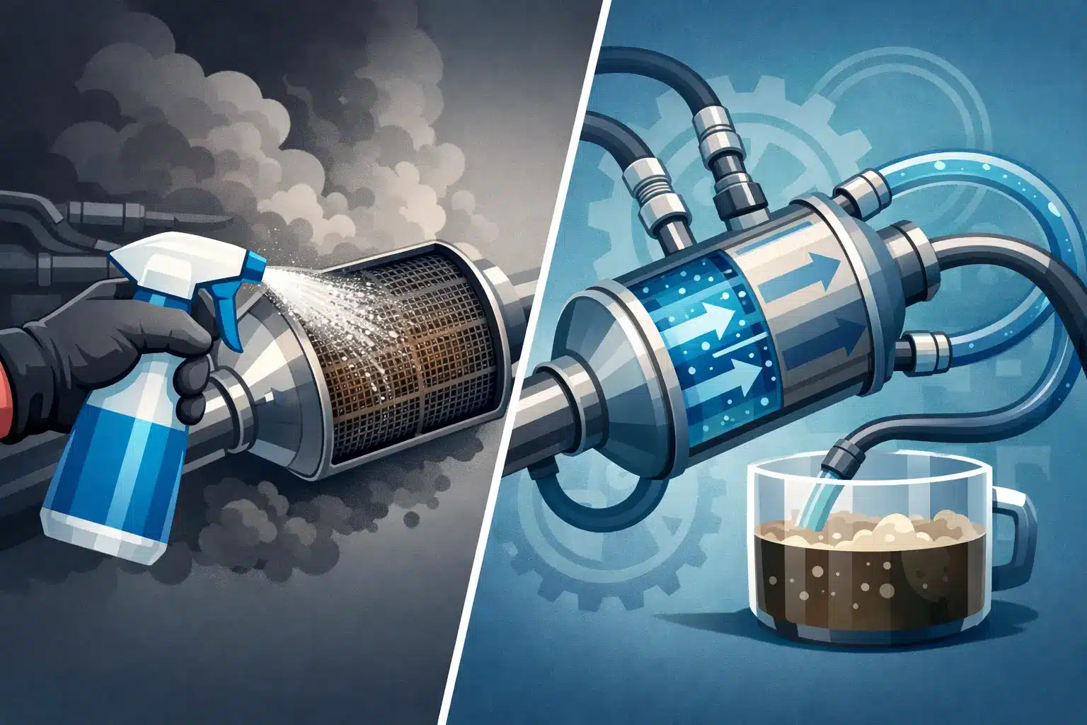 DPF spray eller flushing - vad fungerar bäst?