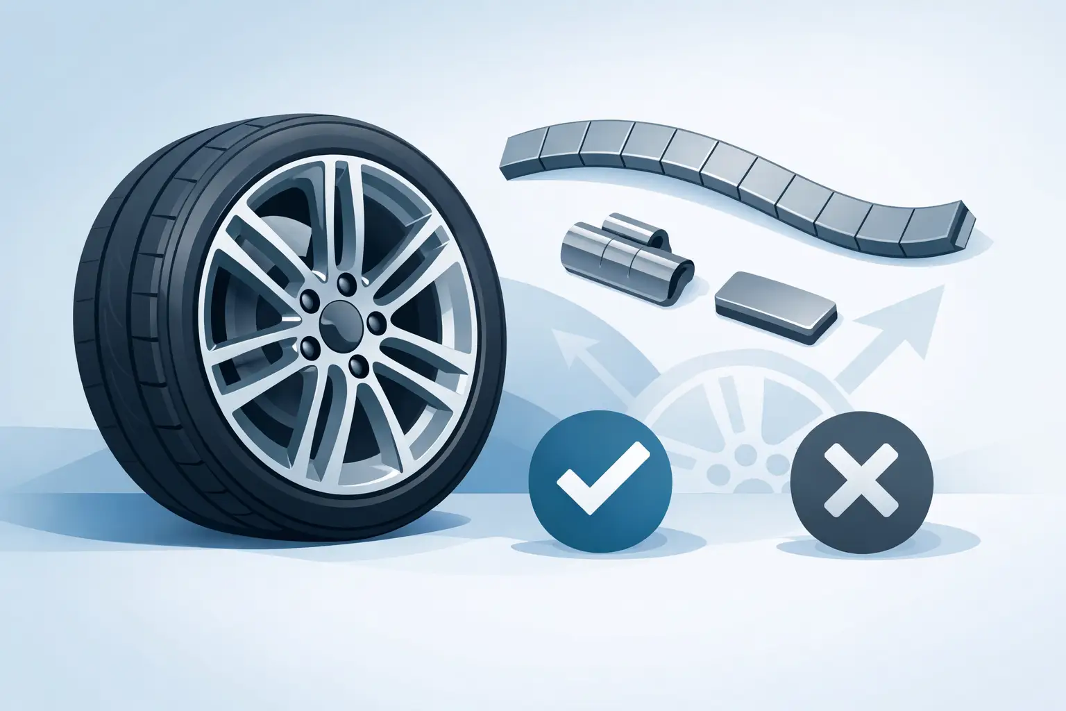 Balanseringsvikter för alu fälg - rätt val