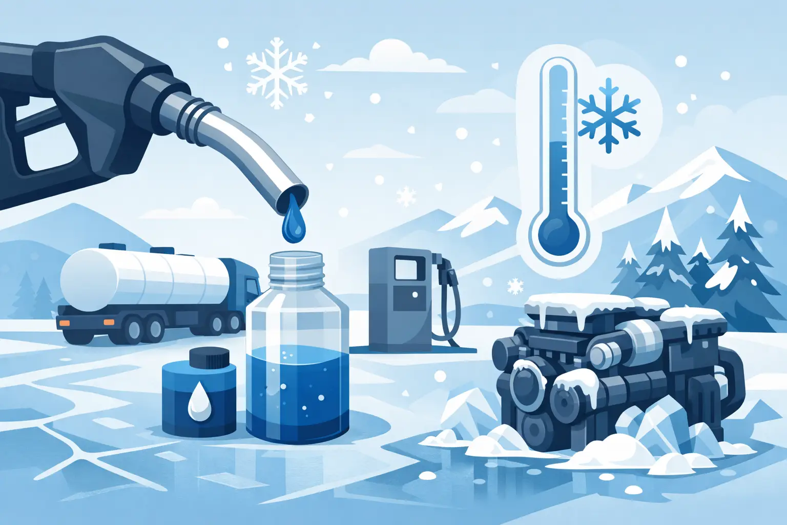 Dosera vinteradditiv i diesel vid kyla rätt