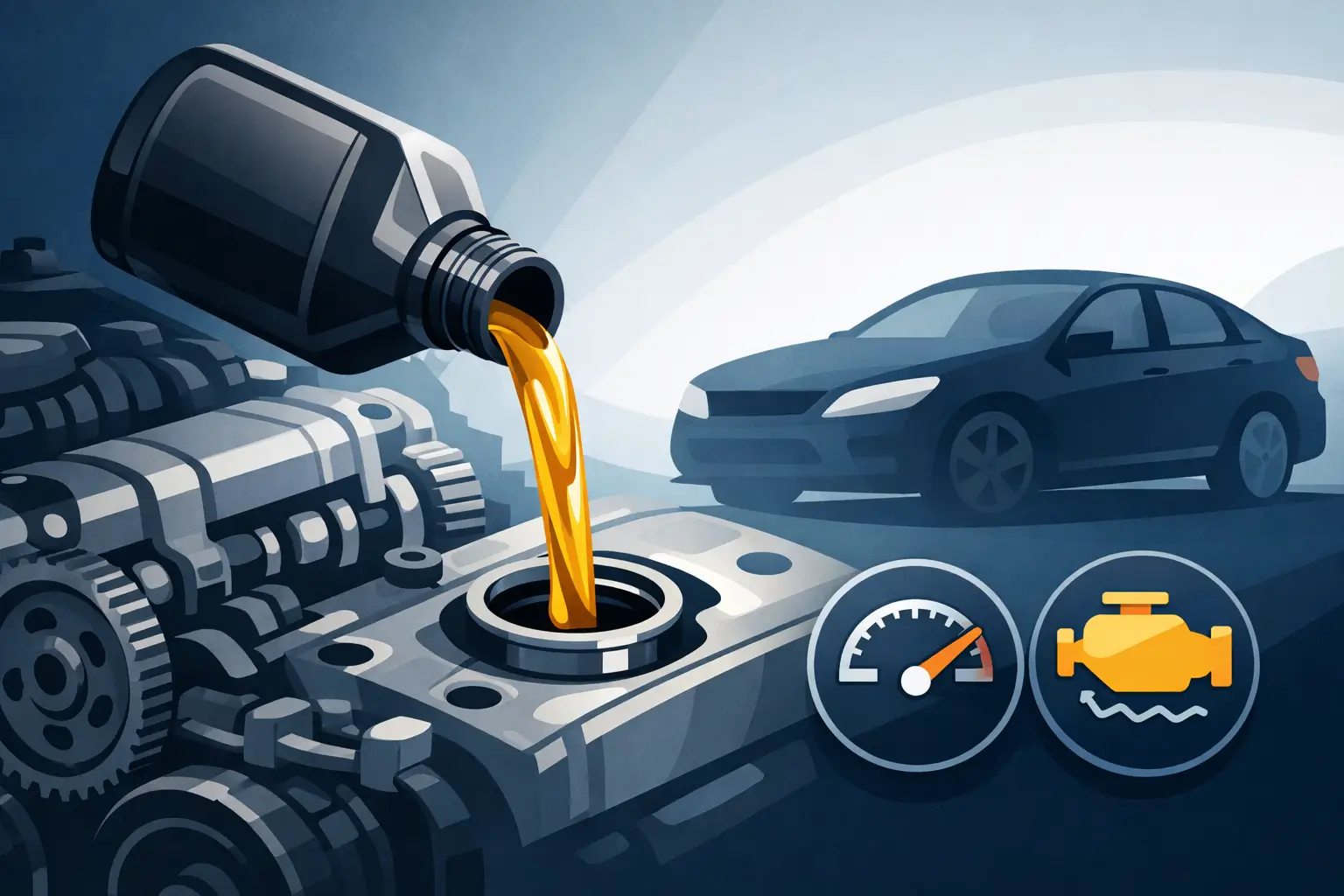 Oljetillsats för höga mil motor - fungerar det?