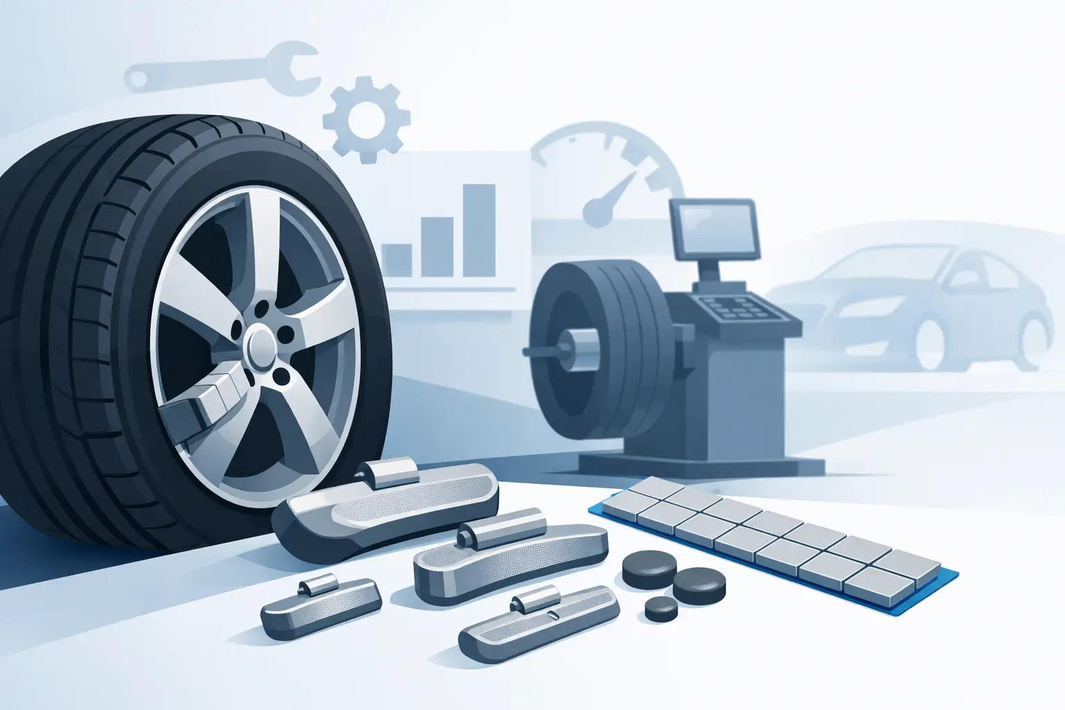 Guide till val av balanseringsvikter