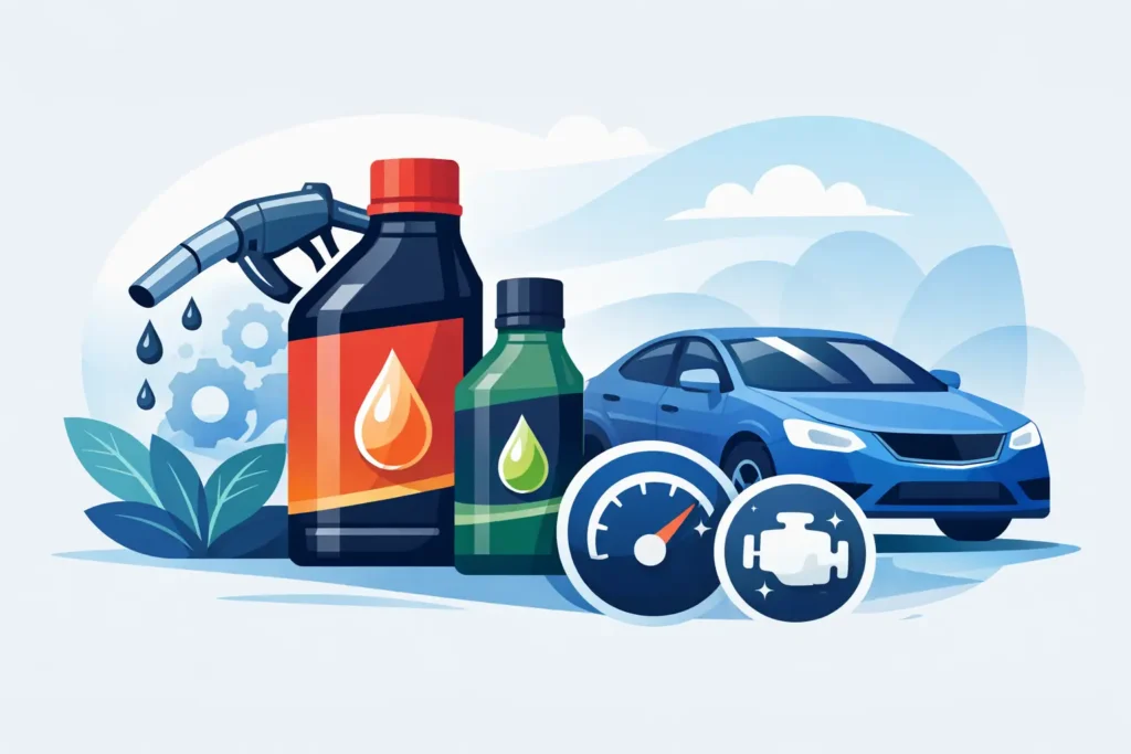 När ska man använda bensinadditiv i bilen?