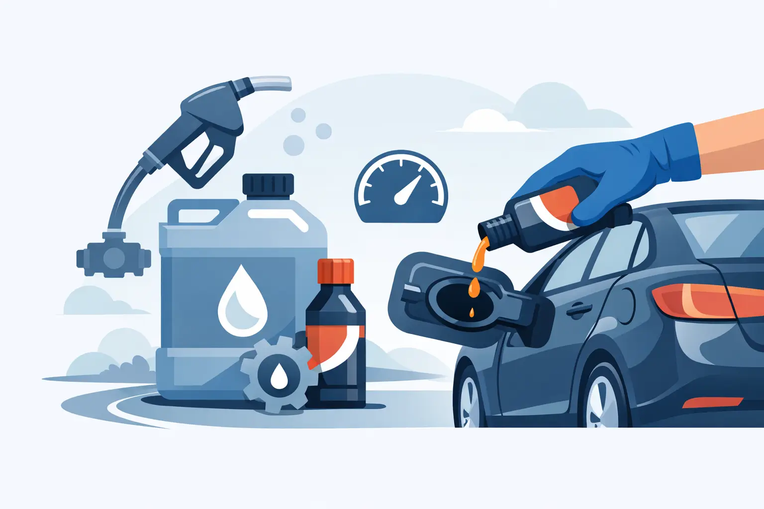 Hur använder man bensinadditiv korrekt i bilen?
