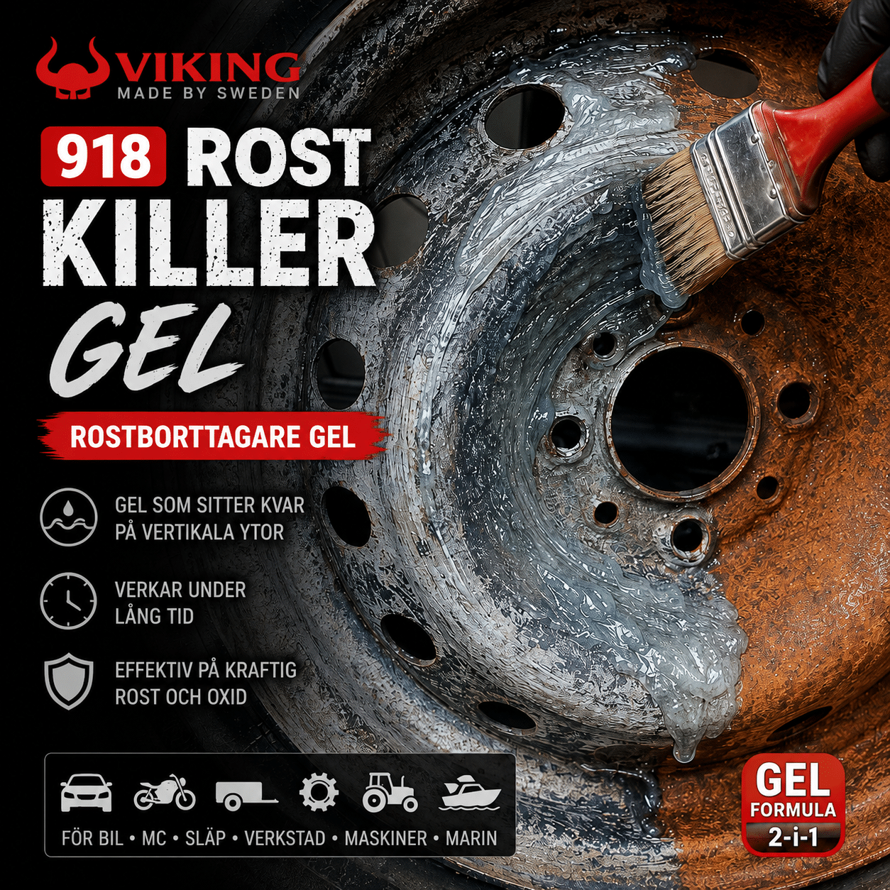 Viking 918 Rost Killer Gel demo