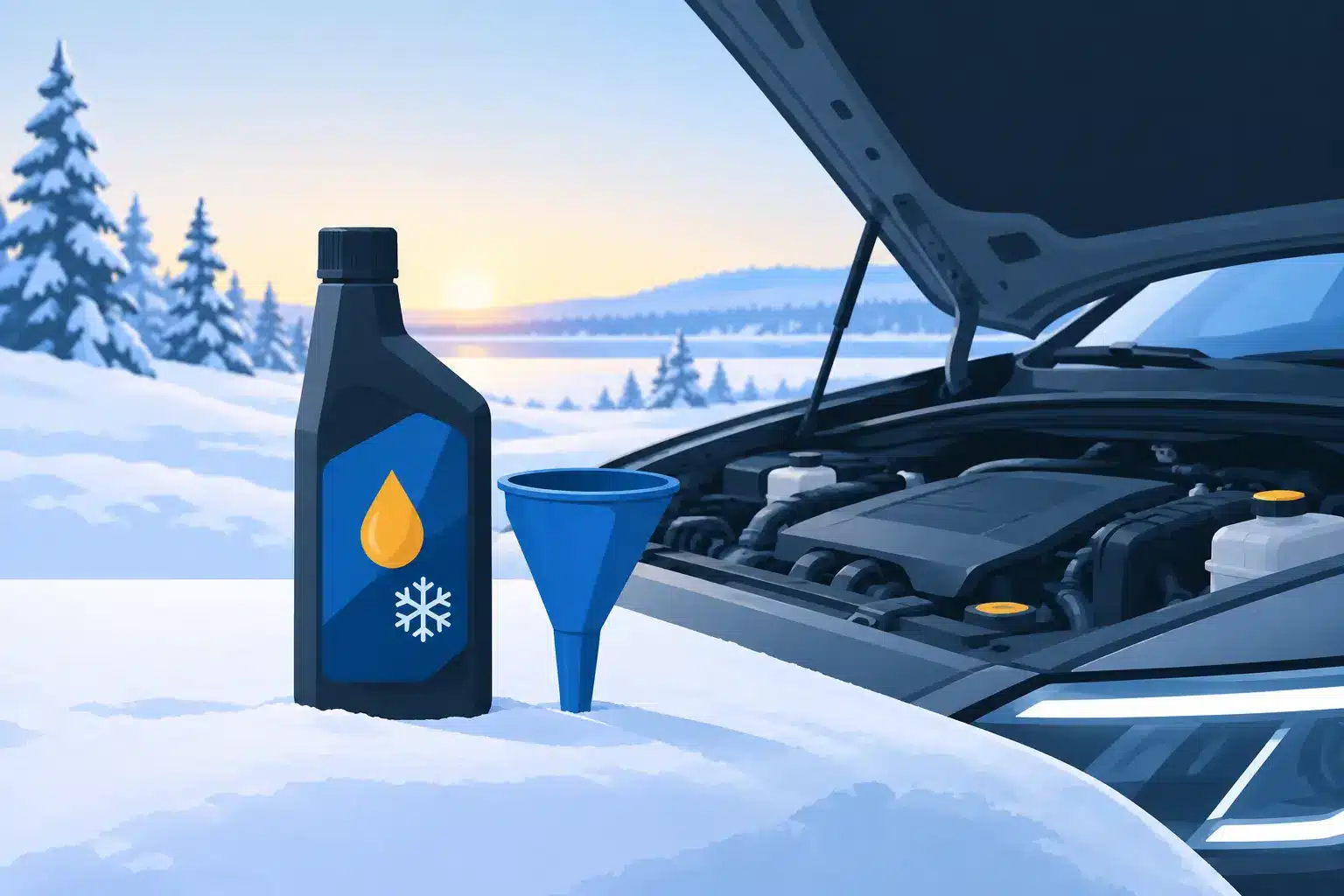 Motoradditiv vid kallstart på vintern - rätt val